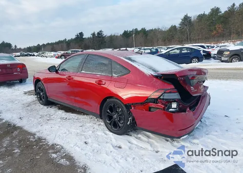 2025 Honda Accord Se from USA, damaged, VIN 1HGCY1F45SA030003